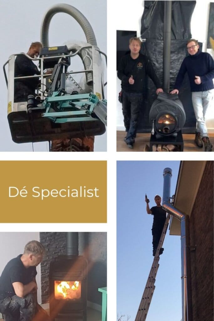 Rookkanaal houtkachel