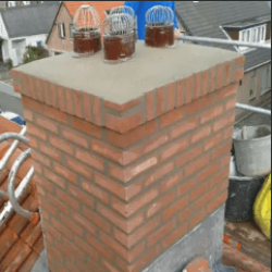Renovatie schoorsteen